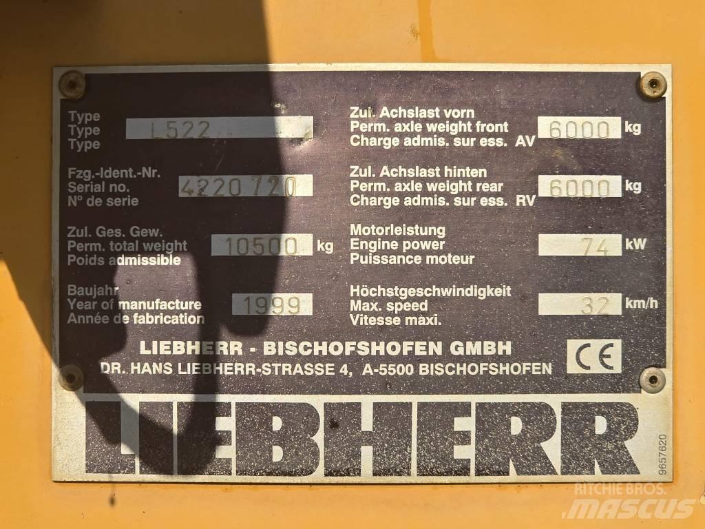 Liebherr L522 Tekerlekli yükleyiciler