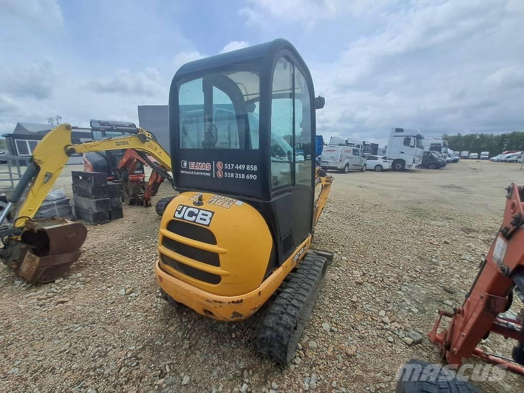 JCB 8018 CTS Mini ekskavatörler, 7 tona dek