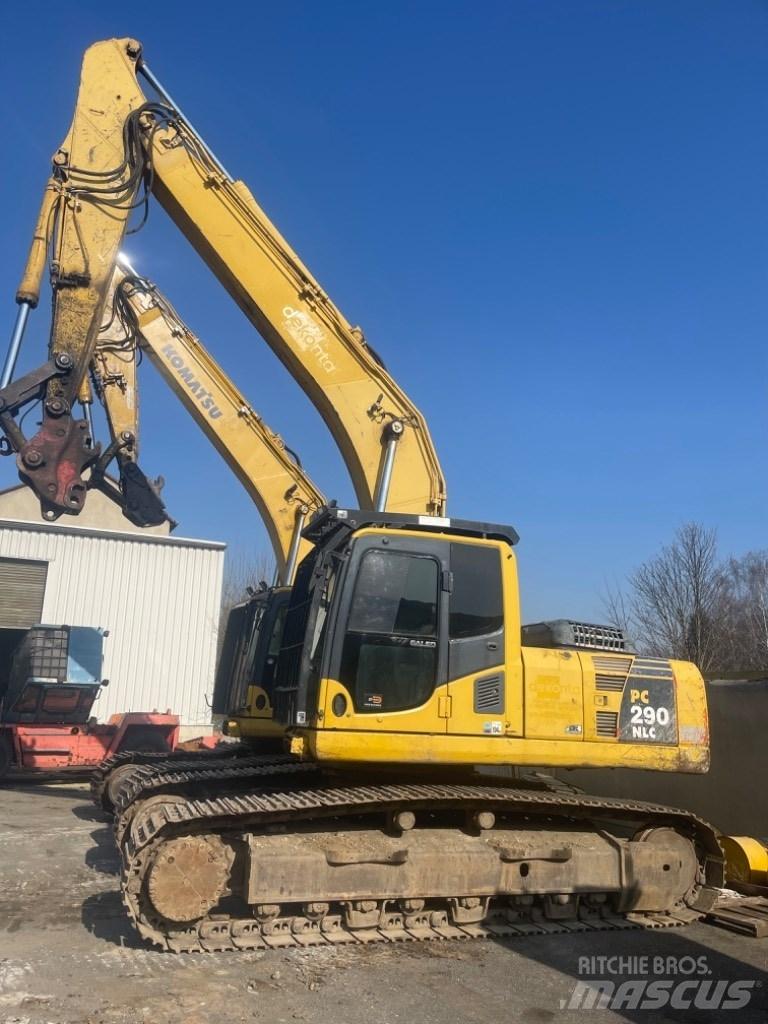 Komatsu PC 290 NLC-8 Paletli ekskavatörler
