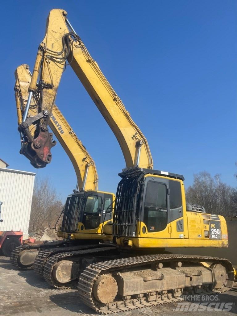 Komatsu PC 290 NLC-8 Paletli ekskavatörler