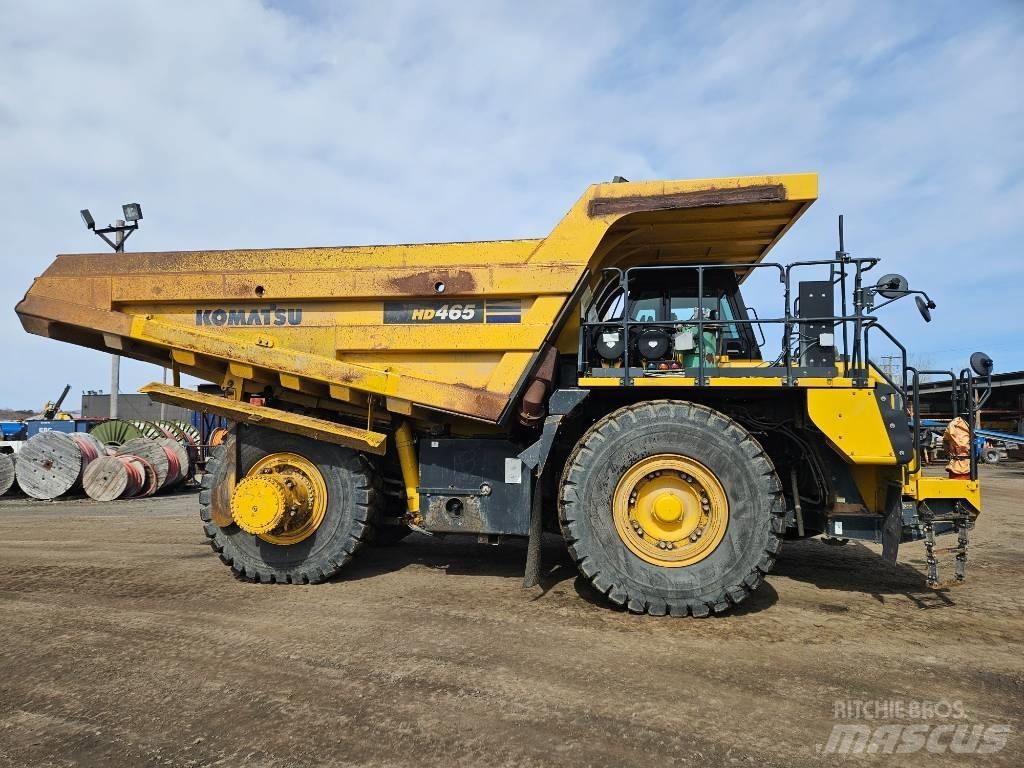 Komatsu HD465-8 Belden kirma kamyonlar
