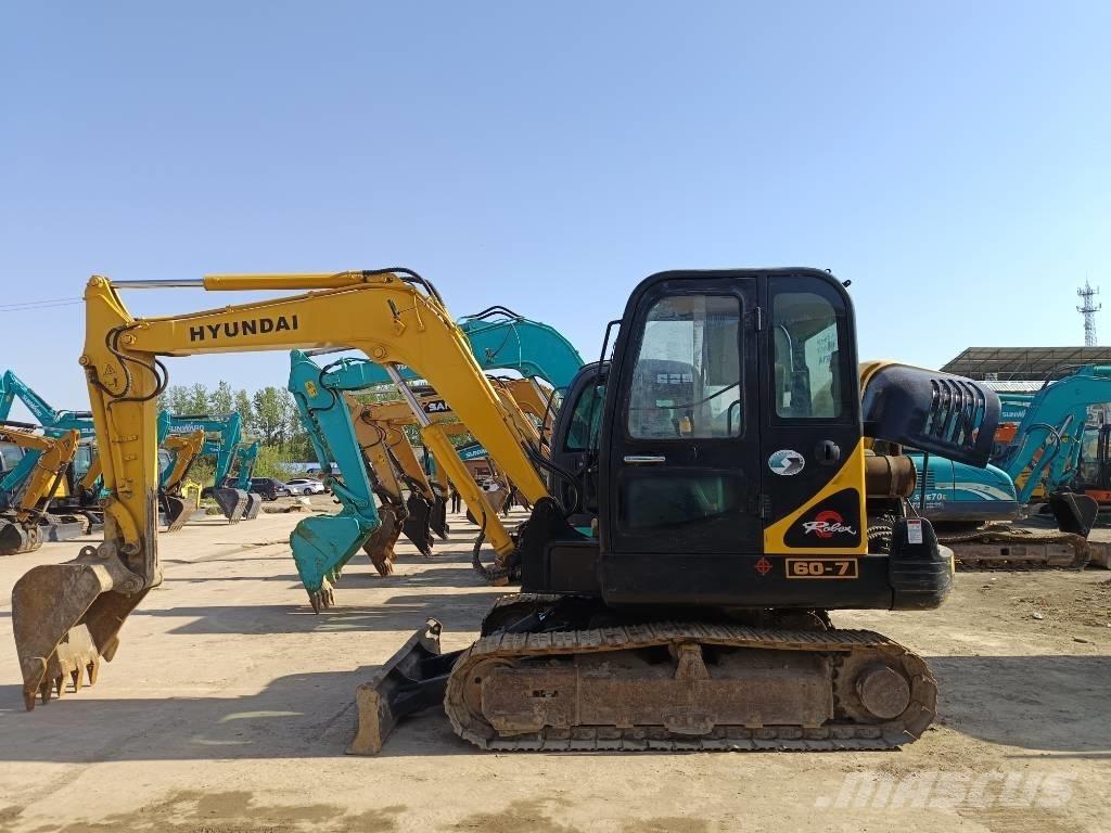 Hyundai Robex 60-7 Mini ekskavatörler, 7 tona dek