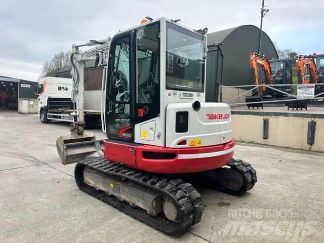 Takeuchi TB 257 FR Mini ekskavatörler, 7 tona dek
