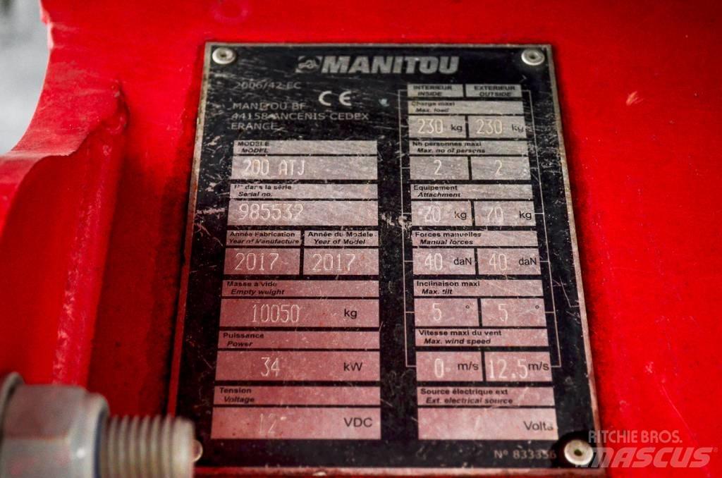 Manitou 200 ATJ Körüklü personel platformları