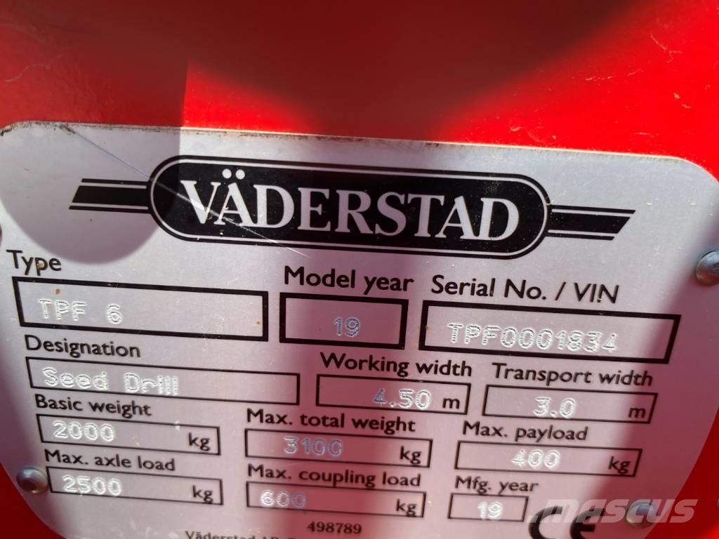 Väderstad Tempo F6 Ekiciler
