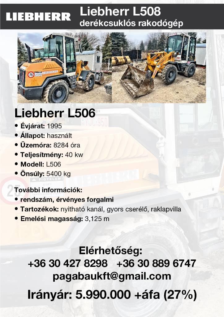 Liebherr L506 Tekerlekli yükleyiciler