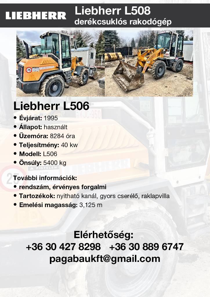 Liebherr L506 Tekerlekli yükleyiciler