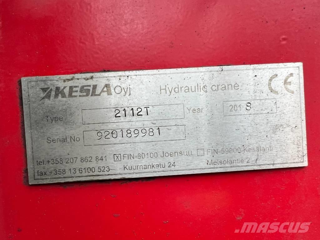Kesla 2112 T Tomruk vinçleri