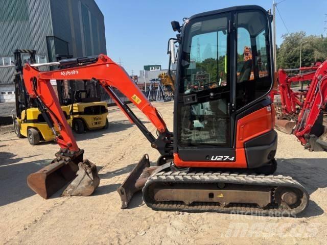 Kubota U 27-4 Mini ekskavatörler, 7 tona dek