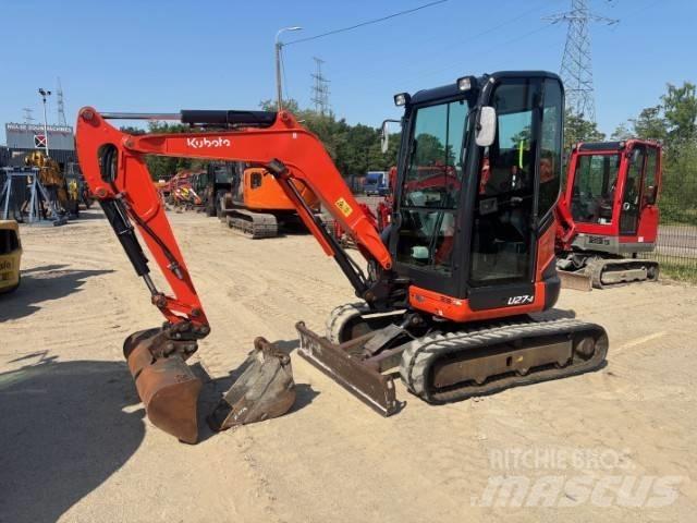 Kubota U 27-4 Mini ekskavatörler, 7 tona dek
