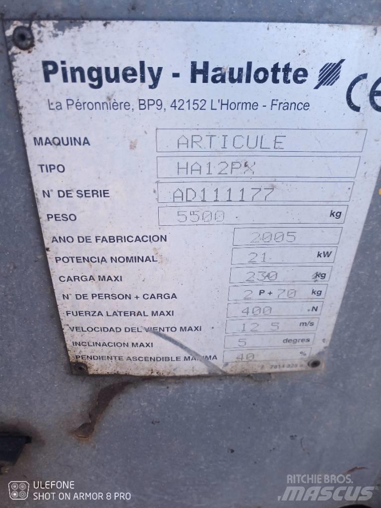 Haulotte HA 12 PX Körüklü personel platformları
