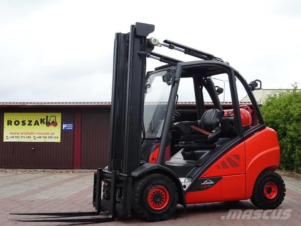Linde H30T-02 LPG'li forkliftler