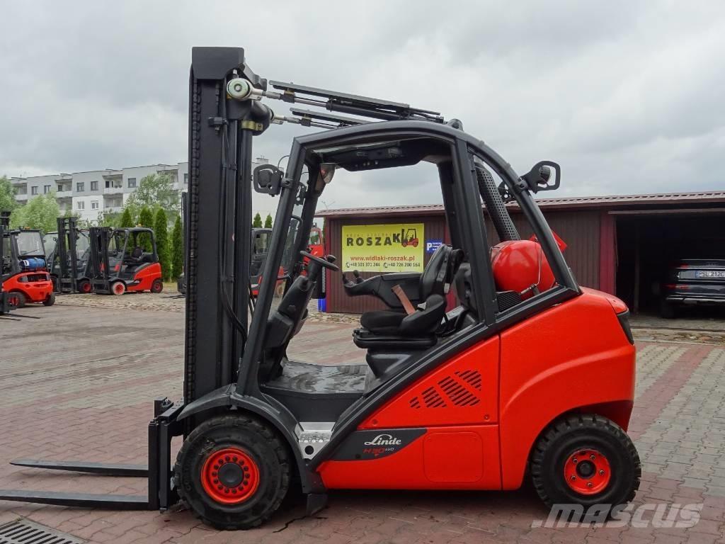 Linde H30T-02 LPG'li forkliftler