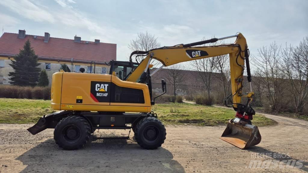 CAT M 314 F Lastik tekerli ekskavatörler