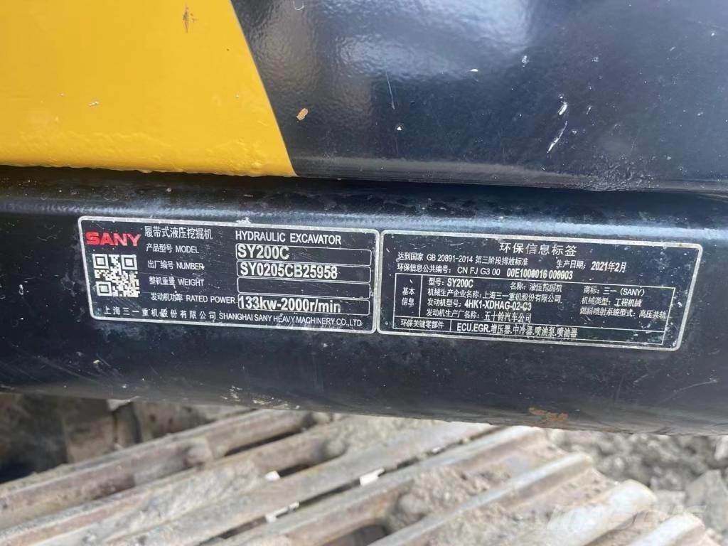 Sany SY 200 C Plus Paletli ekskavatörler