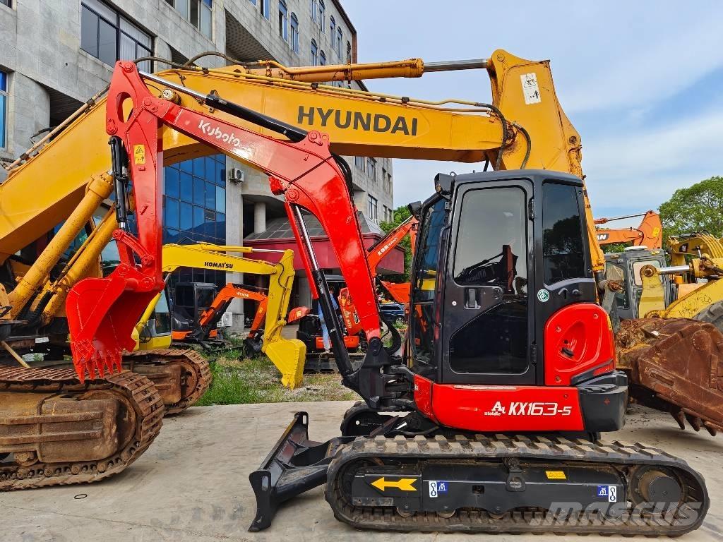 Kubota KX 163-5 Mini ekskavatörler, 7 tona dek
