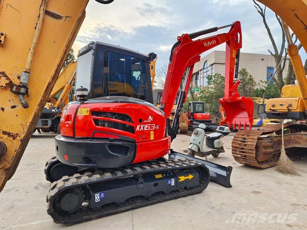 Kubota KX 163-5 Mini ekskavatörler, 7 tona dek