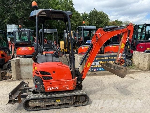 Kubota U 17-3 Mini ekskavatörler, 7 tona dek
