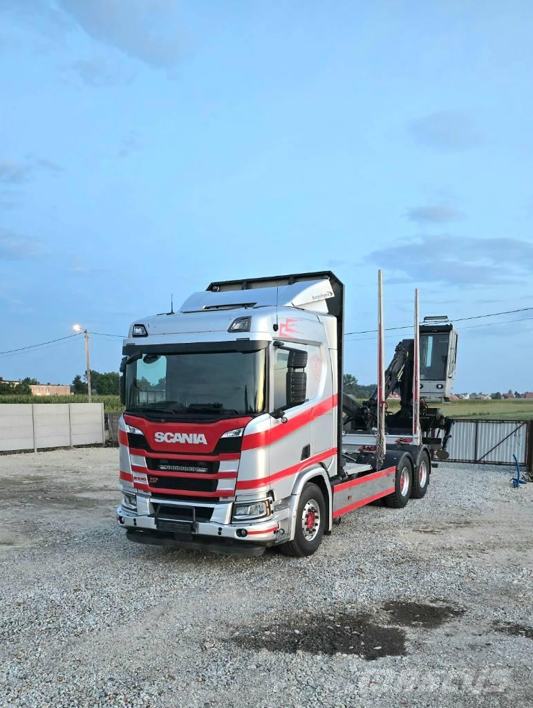 Scania R 540 Araç üzeri vinçler