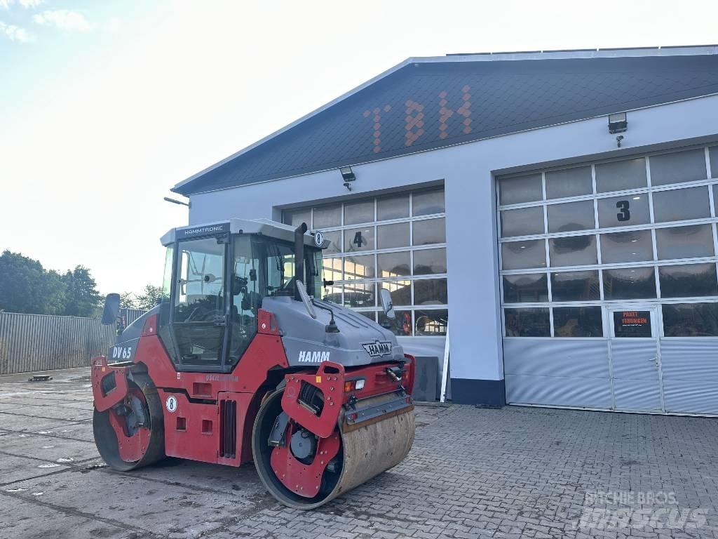 Hamm DV 65 VO Çift tamburlu silindirler
