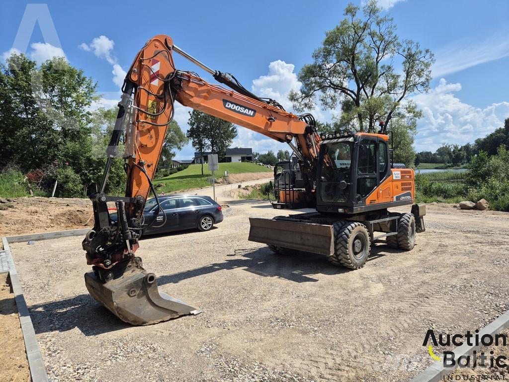 Doosan DX 170 W-5 Lastik tekerli ekskavatörler