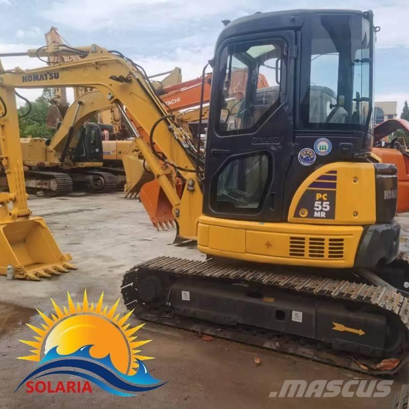 Komatsu PC 55 MR Mini ekskavatörler, 7 tona dek