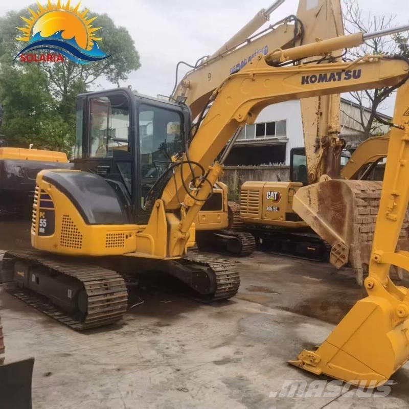 Komatsu PC 55 MR Mini ekskavatörler, 7 tona dek