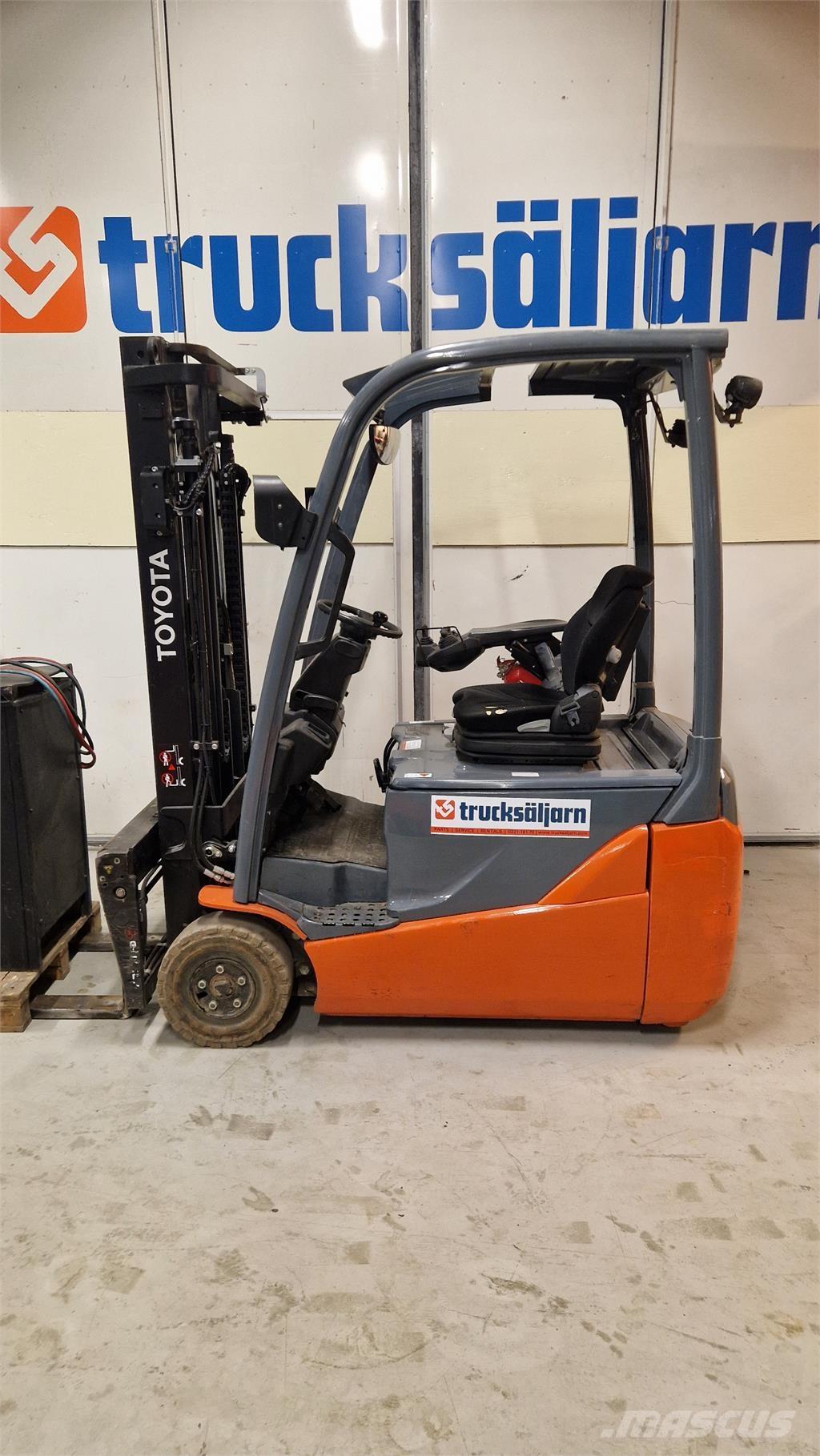 Toyota 8FBE16T Elektrikli forkliftler
