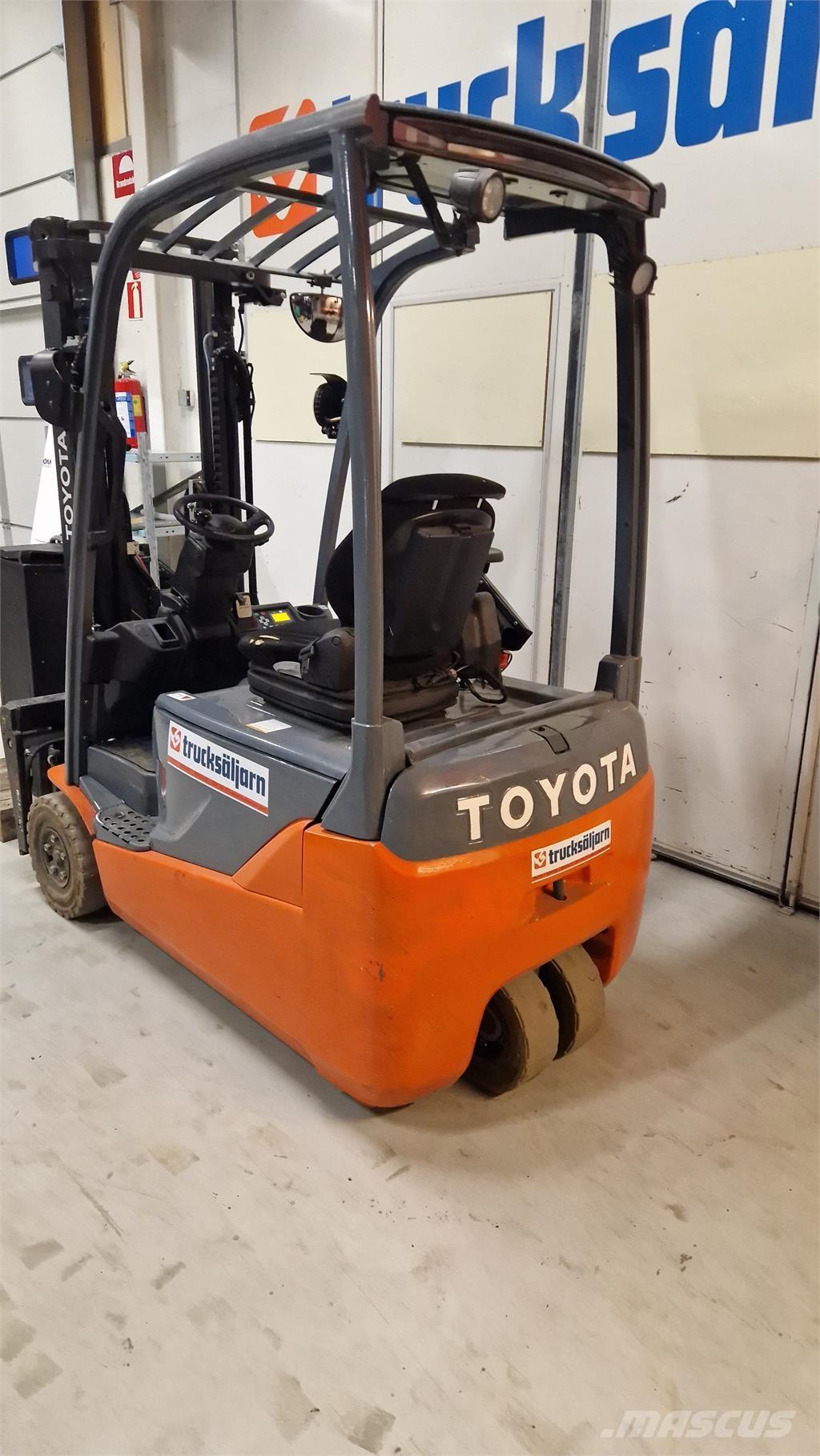 Toyota 8FBE16T Elektrikli forkliftler