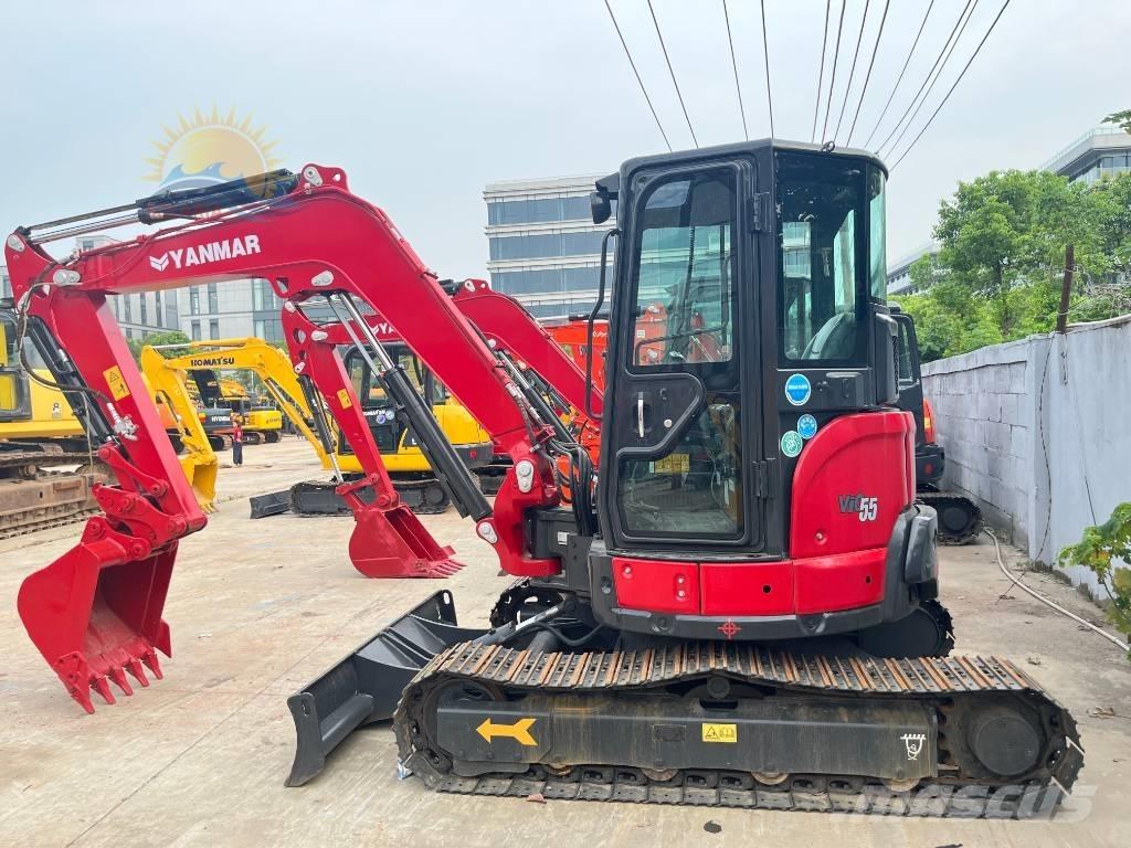 Yanmar Vio 55-6 B Mini ekskavatörler, 7 tona dek