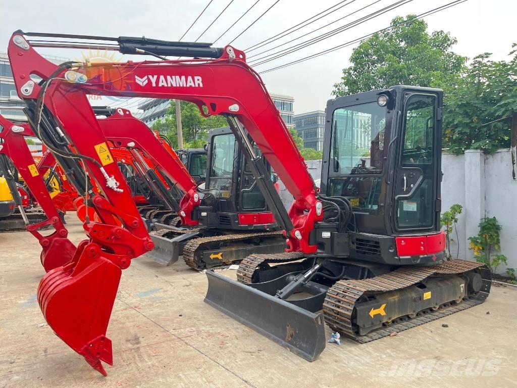 Yanmar Vio 55-6 B Mini ekskavatörler, 7 tona dek