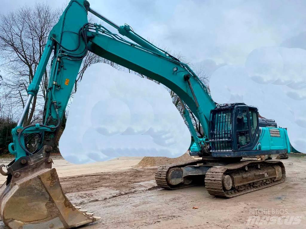 Kobelco SK350 NLC-10 Paletli ekskavatörler