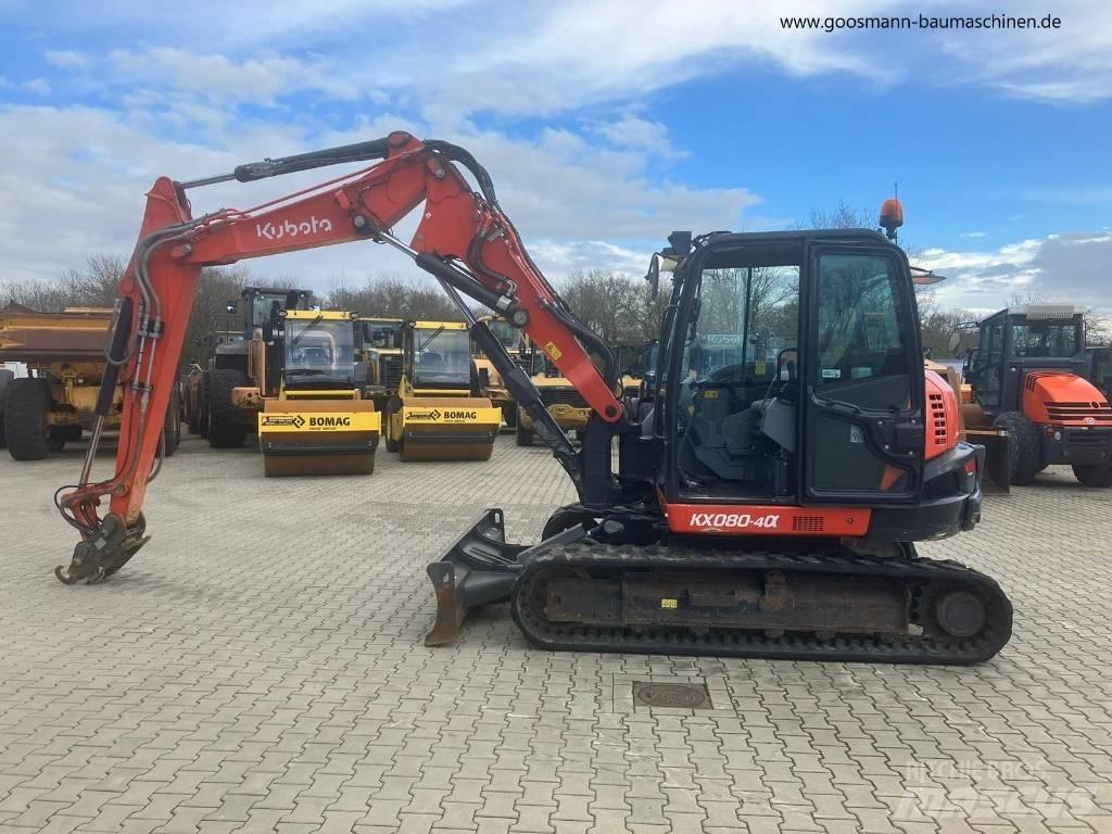 Kubota KX080-4a Midi ekskavatörler 7 - 12 t