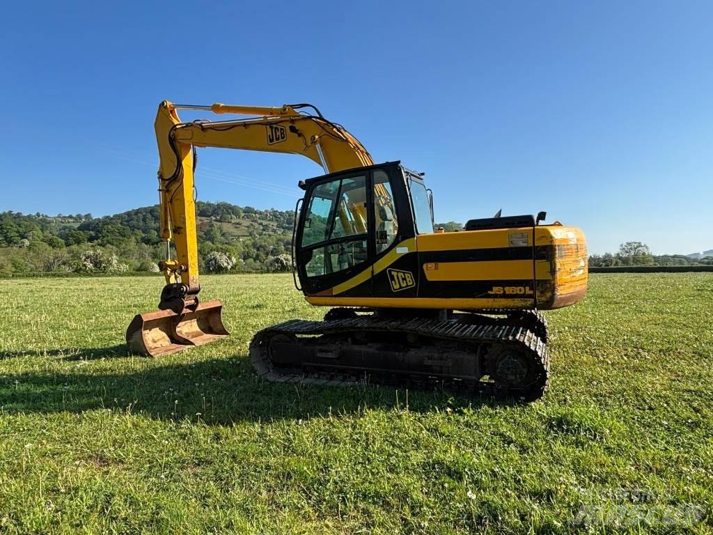 JCB JS 160 Paletli ekskavatörler