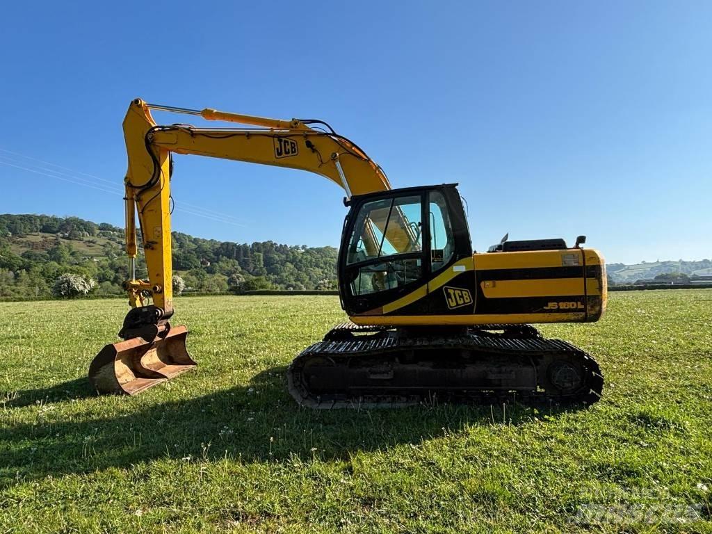 JCB JS 160 Paletli ekskavatörler