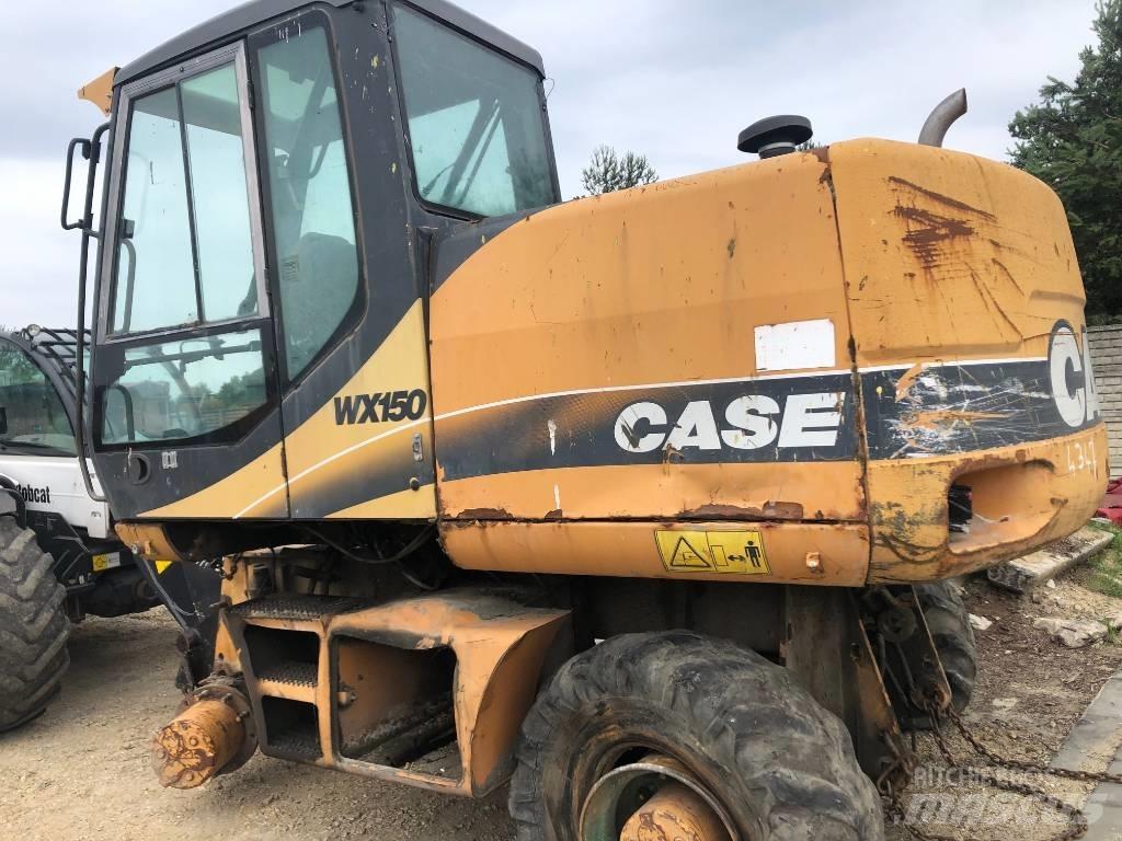CASE WX 150 Kabina Lastik tekerli ekskavatörler
