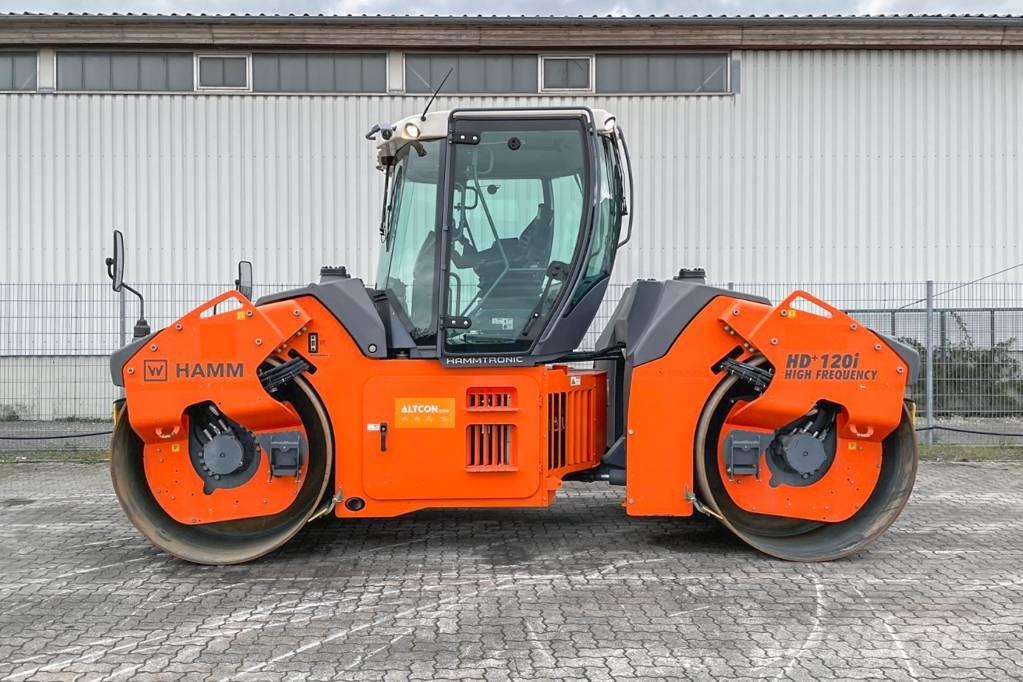 Hamm HD+ 120I VV Çift tamburlu silindirler