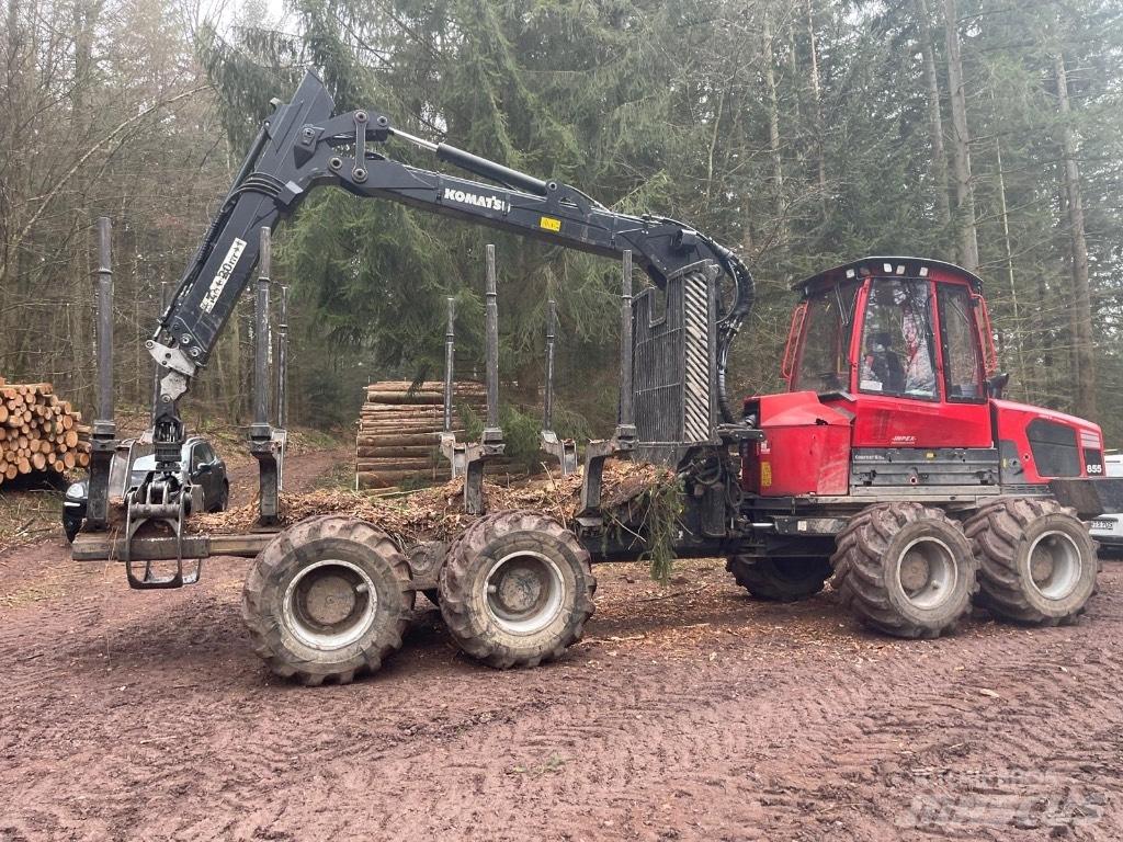 Komatsu 875 Tomruk yükleyici traktörler