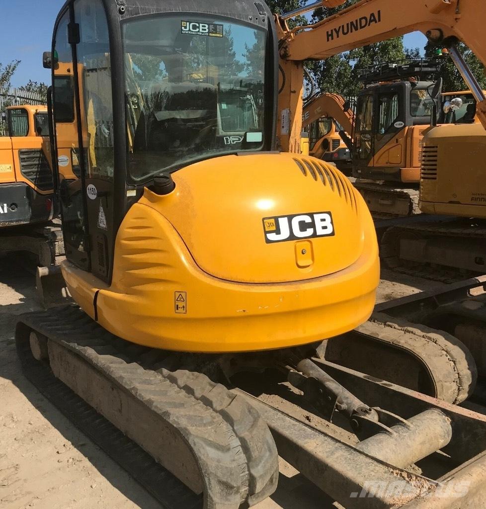 JCB 8050 Mini ekskavatörler, 7 tona dek