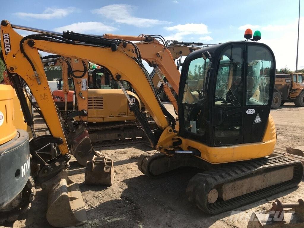 JCB 8050 Mini ekskavatörler, 7 tona dek