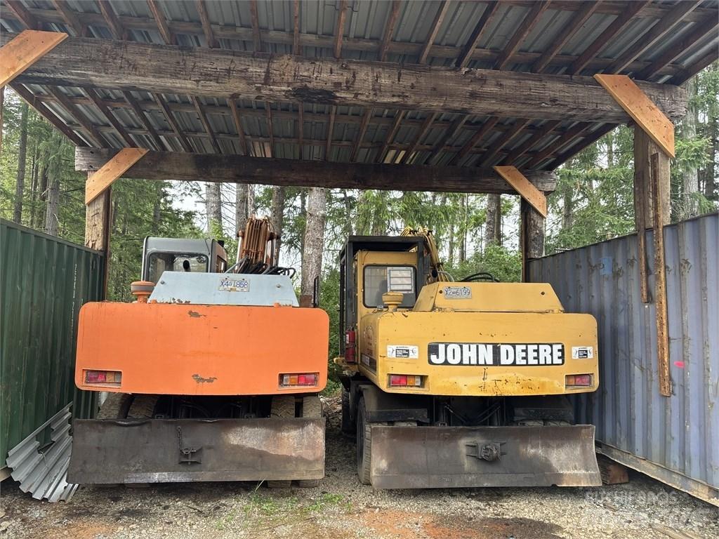 DEERE 595D Lastik tekerli ekskavatörler
