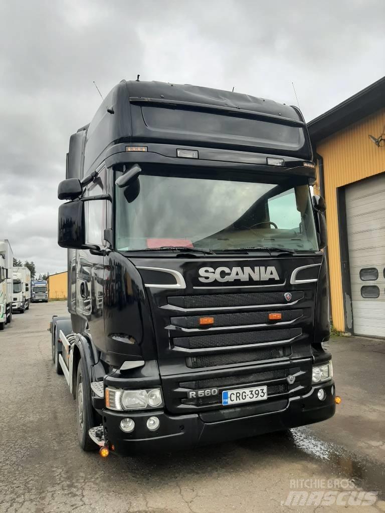 Scania R 580 Vinçli kamyonlar