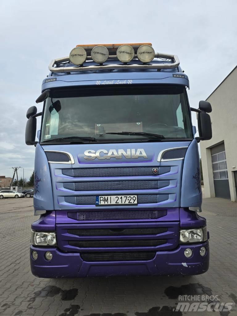 Scania R 580 Tomruk kamyonlari