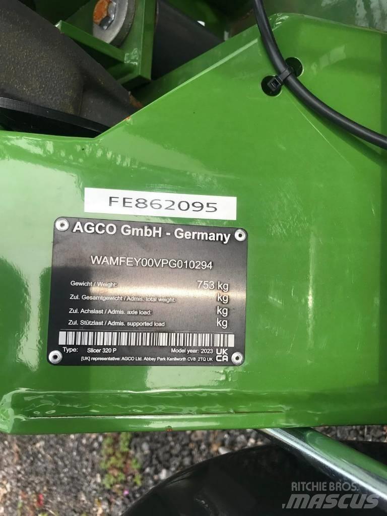 Fendt Slicer 320 P Çayir biçme makinalari