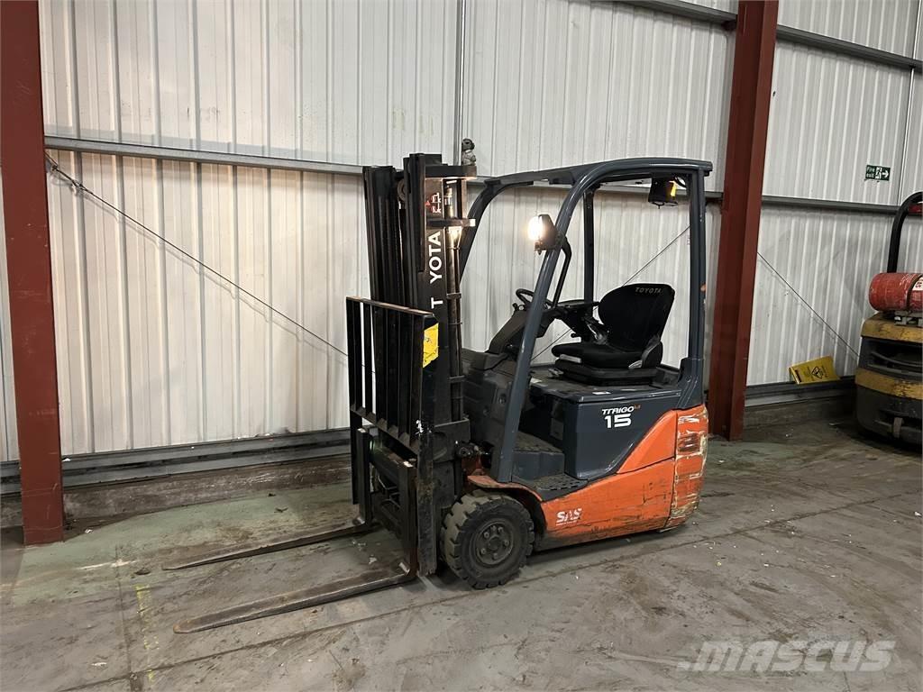 Toyota 8FBE15T Elektrikli forkliftler