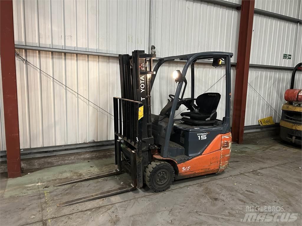 Toyota 8FBE15T Elektrikli forkliftler