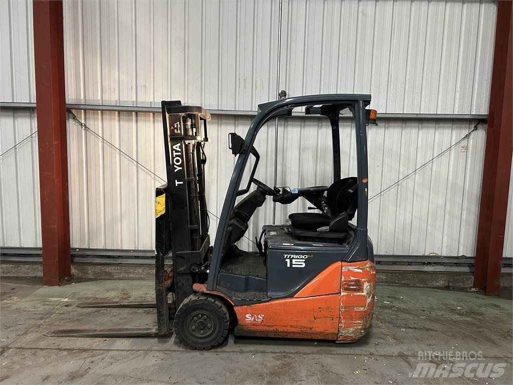 Toyota 8FBE15T Elektrikli forkliftler