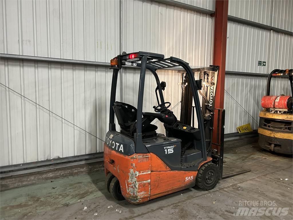 Toyota 8FBE15T Elektrikli forkliftler