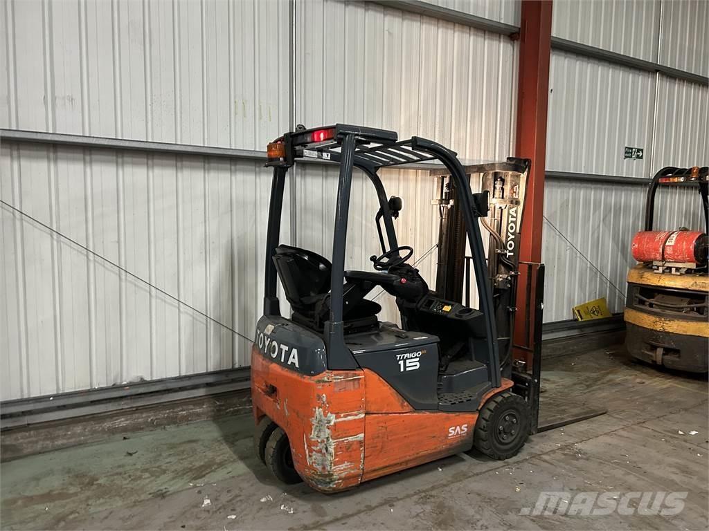 Toyota 8FBE15T Elektrikli forkliftler