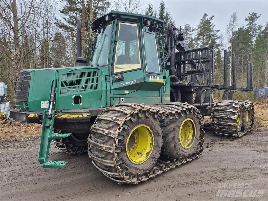 Timberjack 1110D Tomruk yükleyici traktörler